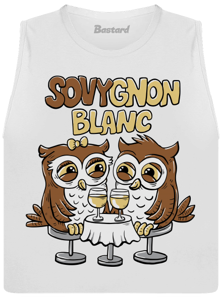 Sovygnon dámské tílko volné White