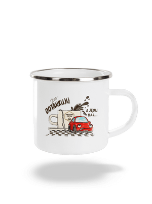 Dotankuju a jedu plecháček White