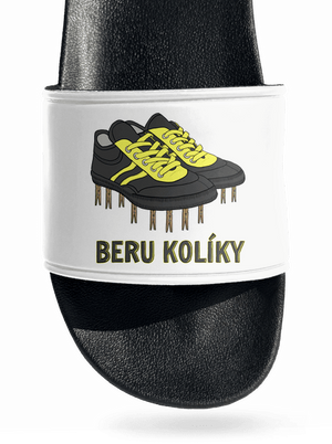 Beru kolíky pantofle White