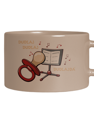 Dudlajdá hrnek makronka Brown Macaron