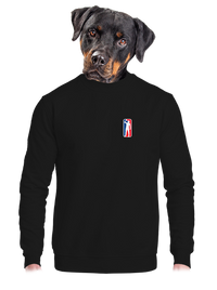 unisex mikina bez kapuce
