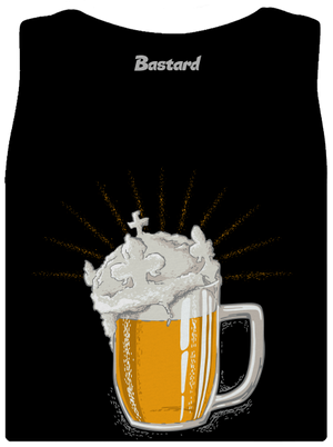 České zlato dámské tílko klasické Black