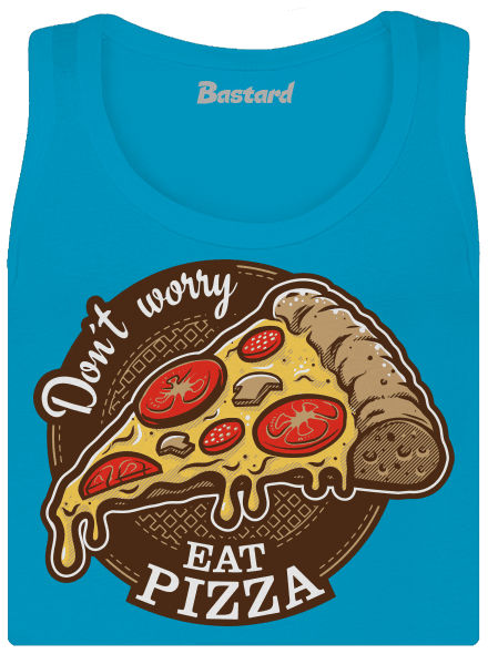 Pizza dámské tílko klasické Blue Atol