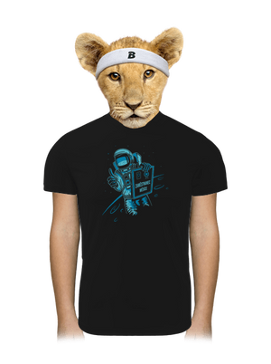 Zaměstnanec měsíce dětské sportovní tričko Black