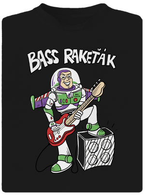 Bass Rakeťák dětské sportovní tričko Black