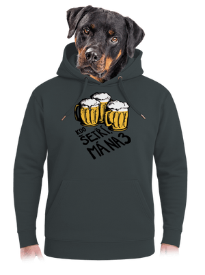 Kdo šetří, má na tři unisex mikina premium Charcoal