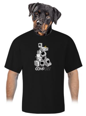 unisex tričko oversized