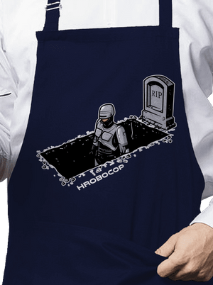 Hrobocop zástěra Navy