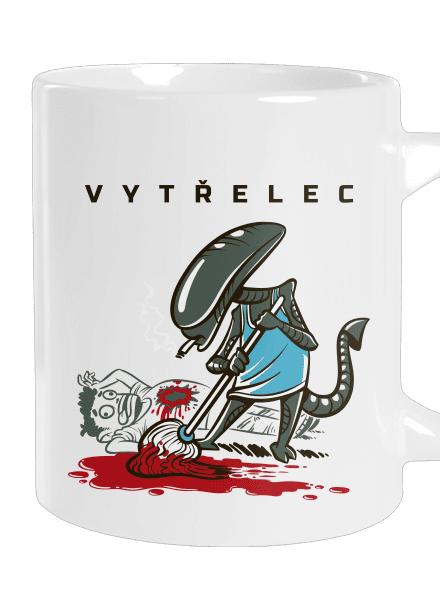 Vytřelec velký hrnek White