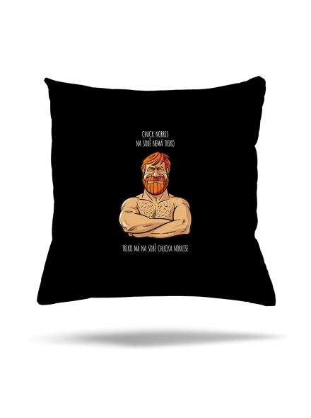 Chuck Norris polštář Black