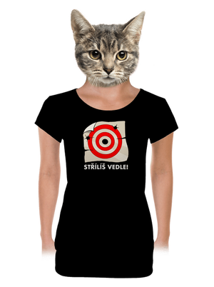 dámské tričko s lemem