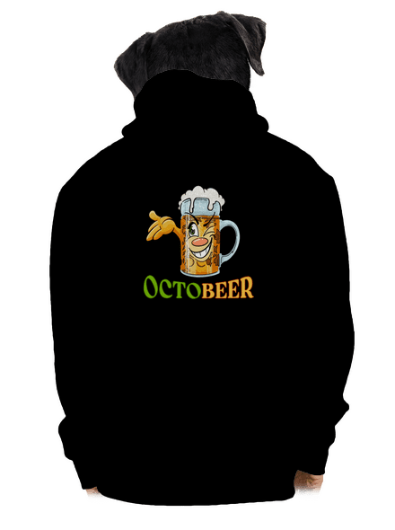 Octobeer pánská mikina na zip Black