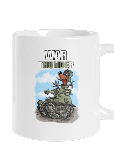 War Hunde klasický hrnek White
