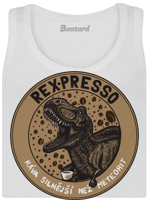 Rex-presso dámské tílko klasické White