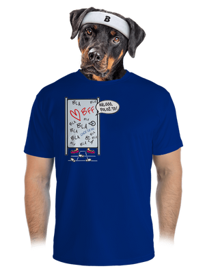 Obsazeno pánské sportovní tričko Royal Blue Mal