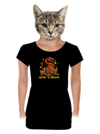 dámské tričko s lemem