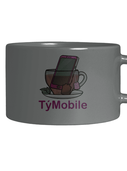 TýMobile hrnek makronka Grey Macaron