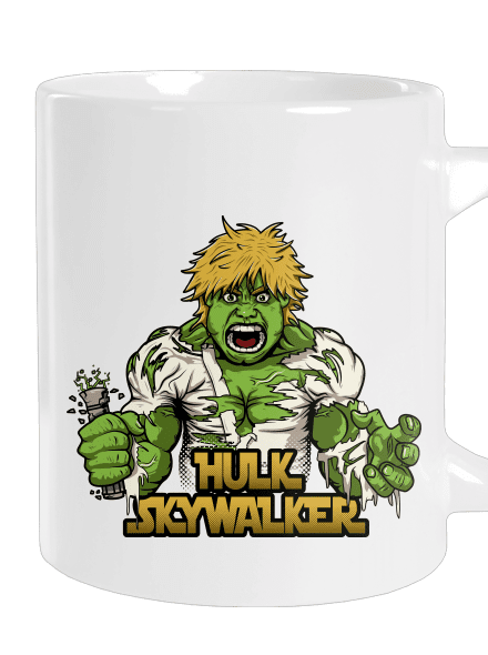 Hulk Skywalker velký hrnek White