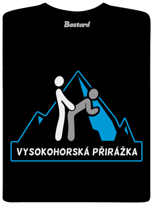 Vysokohorská přirážka pánské dlouhý rukáv Black
