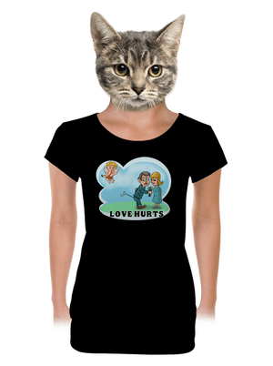 dámské tričko s lemem