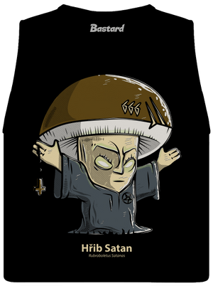 Hřib Satan dámské tílko volné Black