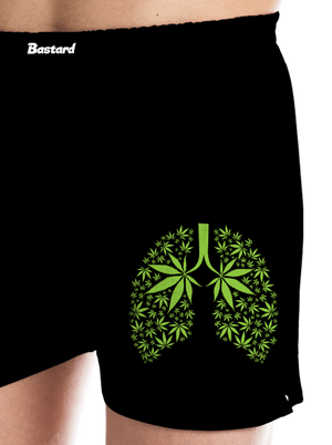 Ganja plíce pánské trenky Black