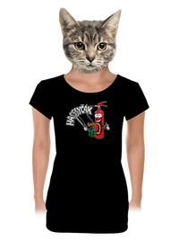 dámské tričko s lemem