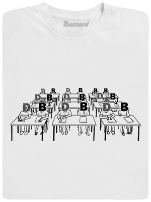 Cimrman: Debil, blbeček pánské dlouhý rukáv White