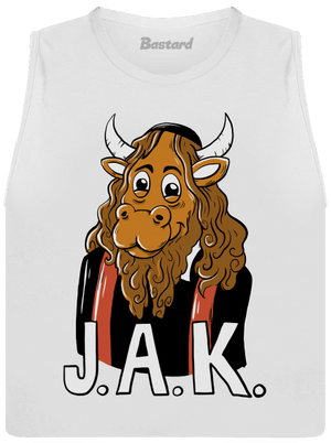 Jak dámské tílko volné White