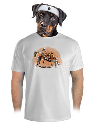 Sklípkan pánské sportovní tričko White