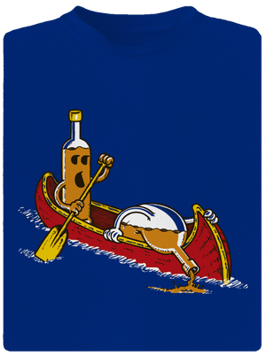 Rumáci pánské sportovní tričko Royal Blue Mal