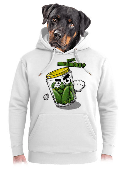 Nakládačka unisex mikina premium Snowwhite