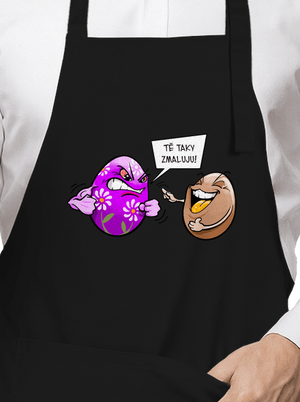 Zmaluju tě zástěra Black