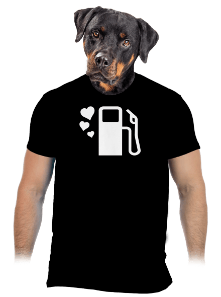 Plnou prosím pánské tričko Black