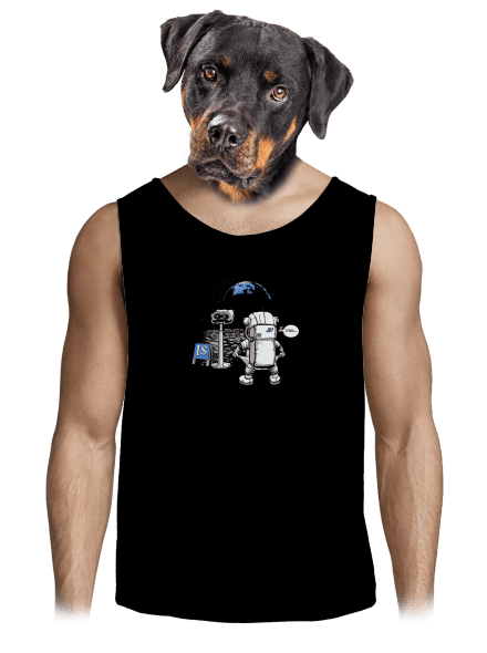 Kosmonaut pánské tílko Black