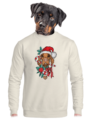 unisex mikina bez kapuce