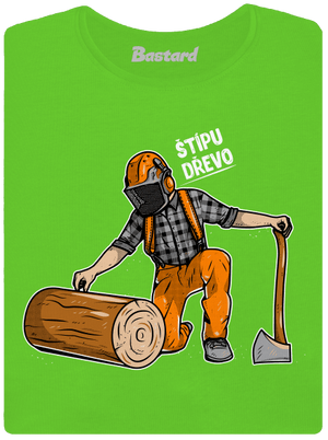 Dřevorubec dámské tričko Apple Green