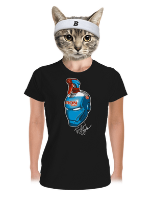 Čistič oken dámské sportovní tričko Black