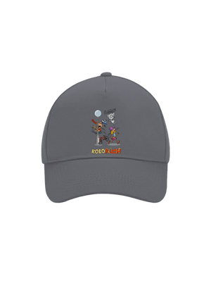 Kolobuch kšiltovka baseballka Graphite grey