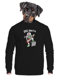 unisex mikina bez kapuce