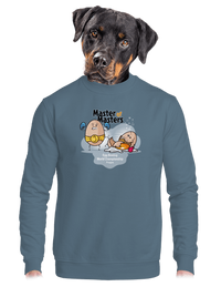 unisex mikina bez kapuce