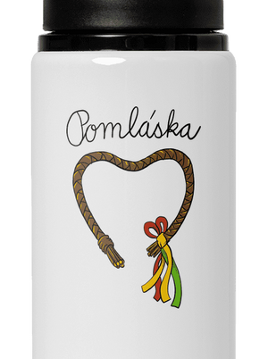 Pomláska lahev na vodu White