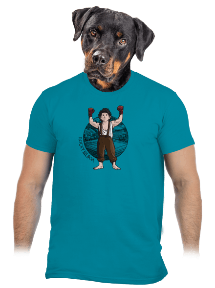 Rocky Bilboa pánské tričko Diva Blue