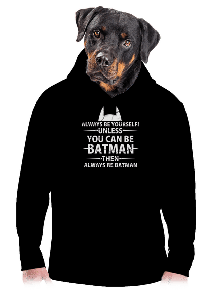 Batman pánská mikina klokanka Black