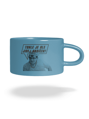 B18: Jinej hrníček hrnek makronka Blue Macaron