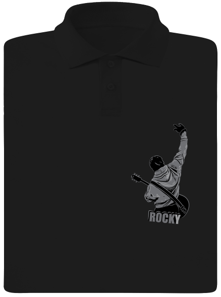 Rocky pánská polokošile Black