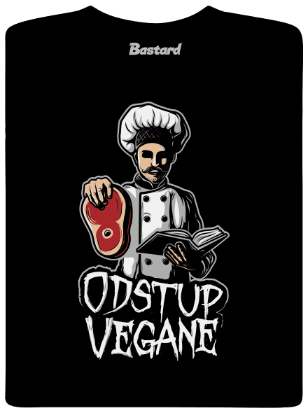 Odstup vegane pánské dlouhý rukáv Black