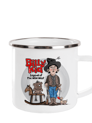 Billy The Kid plecháček White