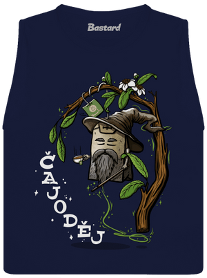 Čajoděj dámské tílko volné Navy