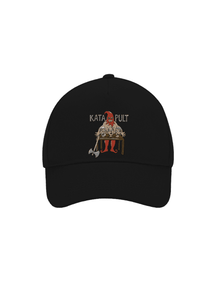Kata pult kšiltovka baseballka Black